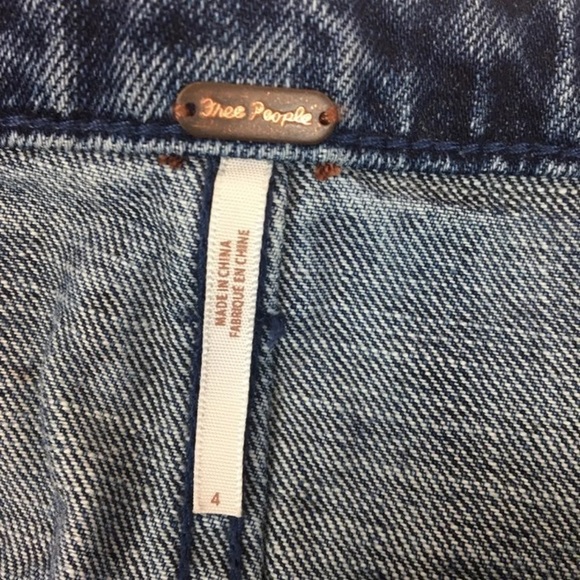 Free People denim skirt - Picture 4 of 5